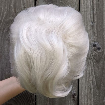 Percy cosplay wig top view