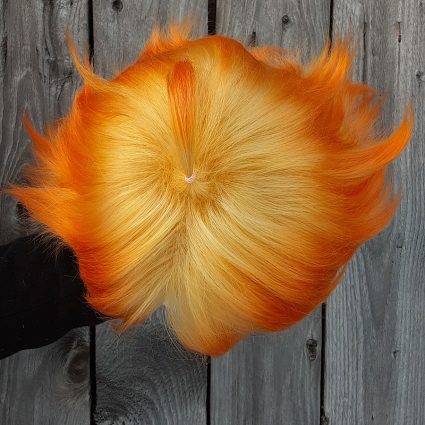 Emma cosplay wig top view