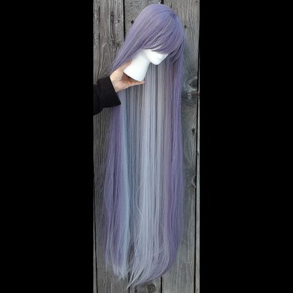 Jakurai cosplay wig undercolor view