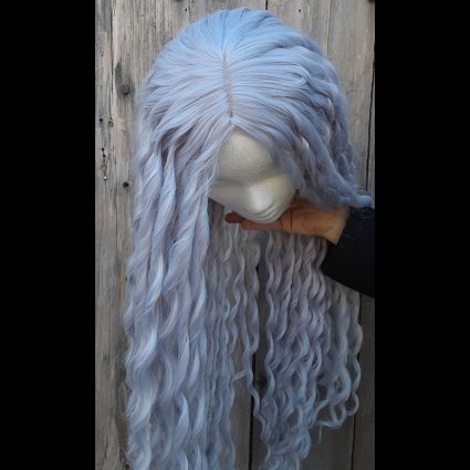 Eri cosplay wig top view