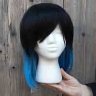 Inosuke cosplay wig