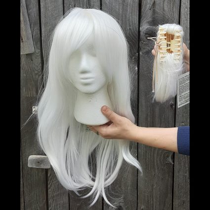 Estinien cosplay wig clip view