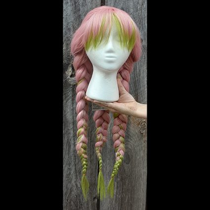 Mitsuri cosplay wig