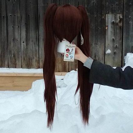 UWU Big cosplay wig back view