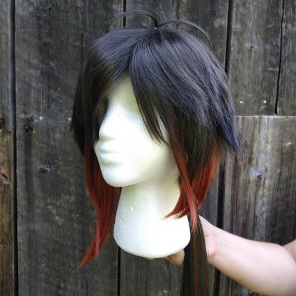 Zhongli cosplay wig