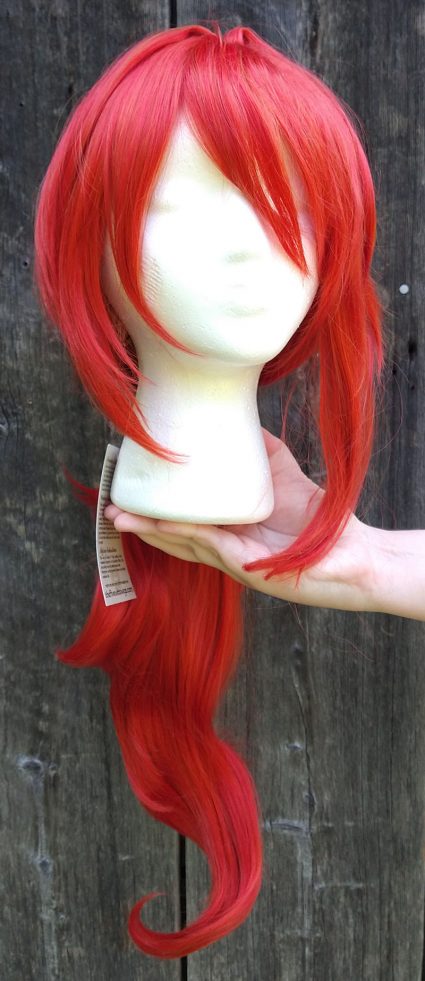 Diluc Cosplay Wig