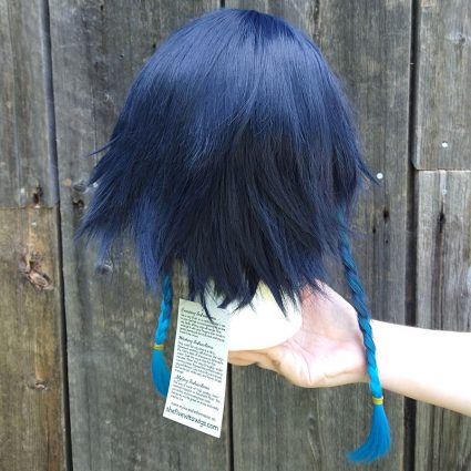 Venti cosplay wig back view