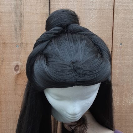 Xie Lian Cosplay Wig Top View