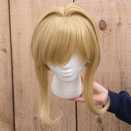 Jean cosplay wig top view