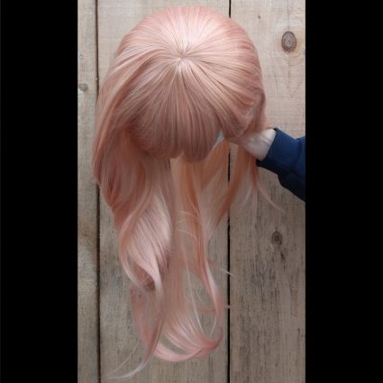 Power cosplay wig top view