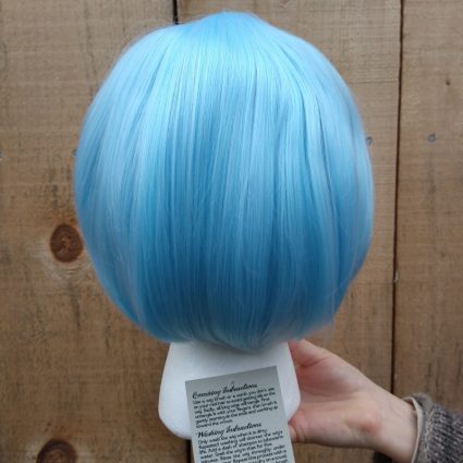 Rem cosplay wig back view