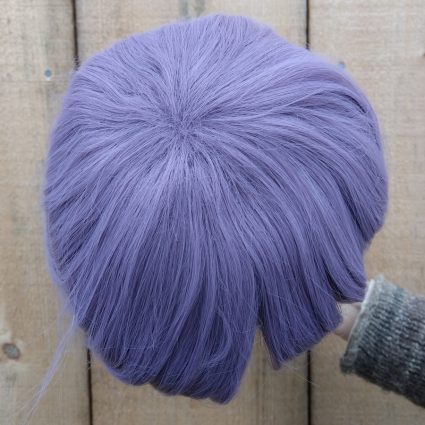 Yuri cosplay wig top view