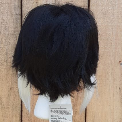 Akutagawa cosplay wig back view