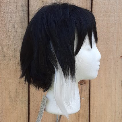 Akutagawa cosplay wig side view