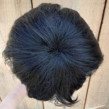 Akutagawa cosplay wig top view