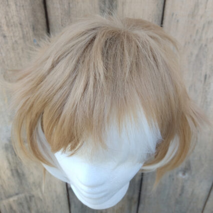 Gorou cosplay wig top view