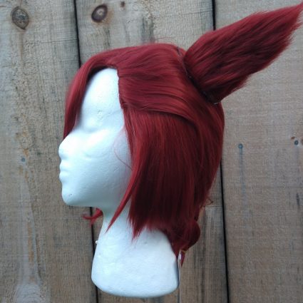 G'raha cosplay wig left side view
