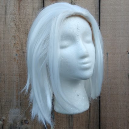 Hades cosplay wig ¾th view