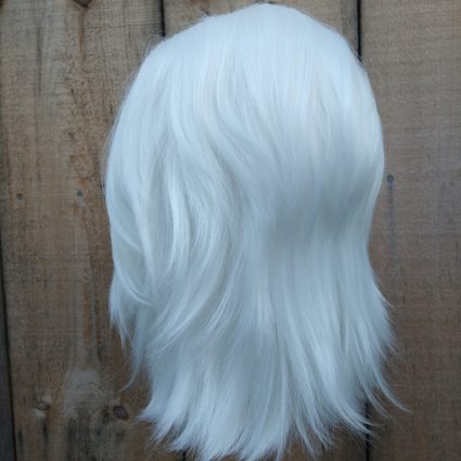 Hades cosplay wig back view