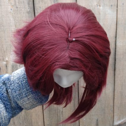 Heizou cosplay wig top view