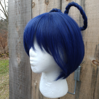 Xiangling cosplay wig front view