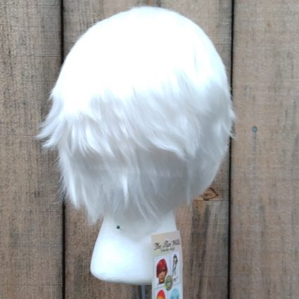Gojo cosplay wig back view