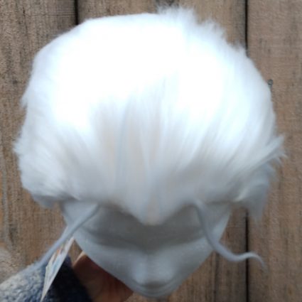 Gojo cosplay wig top view