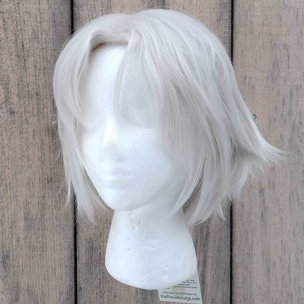 Veeki Wigs Anime Wig Naruto Anbe Kakashi Silver White Soaring Reverse  Curled Short Hair Cosplay Wig  Headband  Fruugo IN