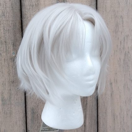 Thancred cosplay wig ¾th view