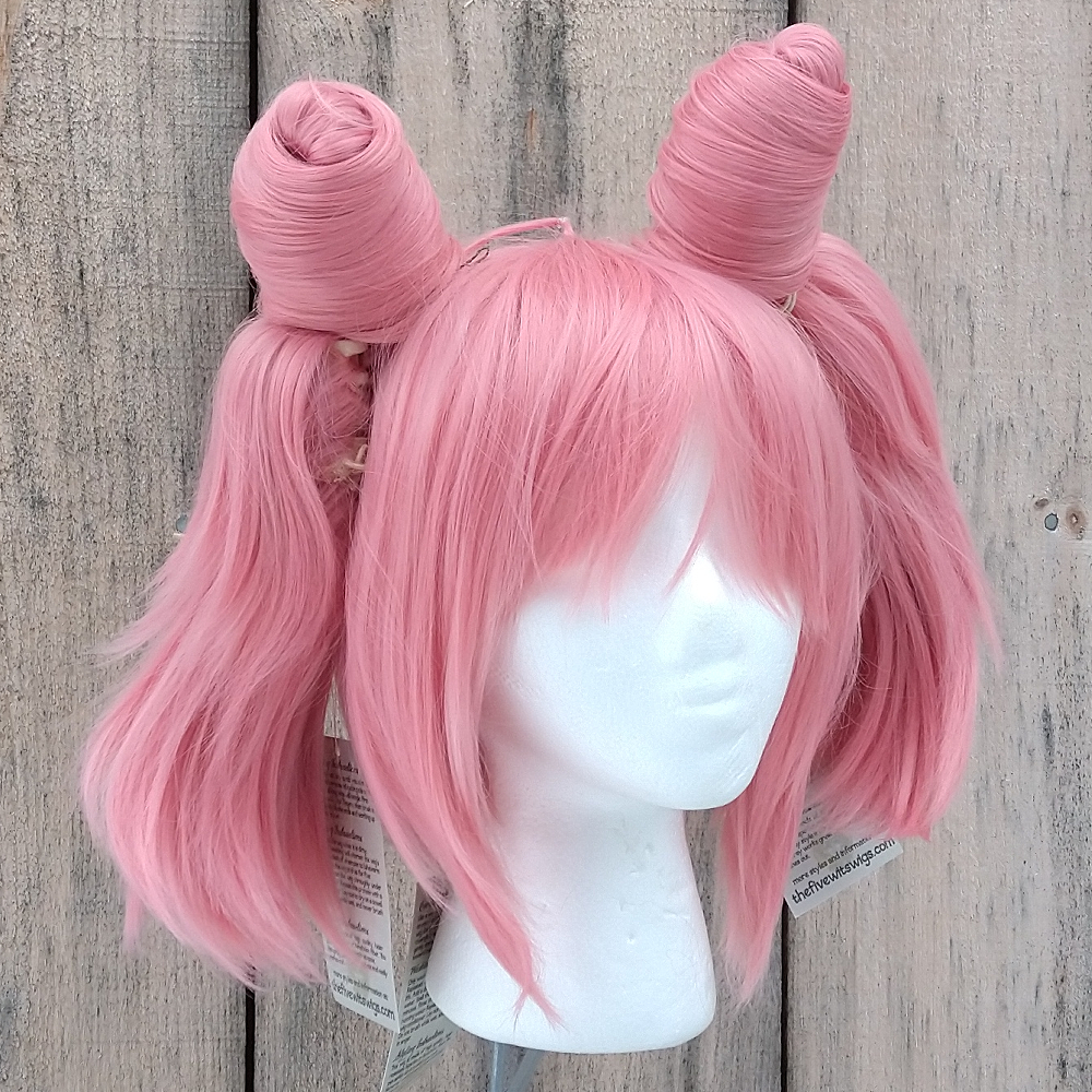 Pink wig hotsell ponytail