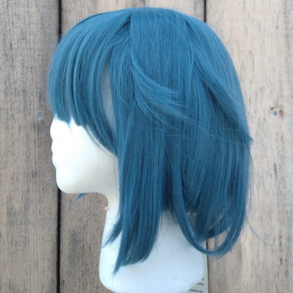 Xingqiu cosplay wig left side view