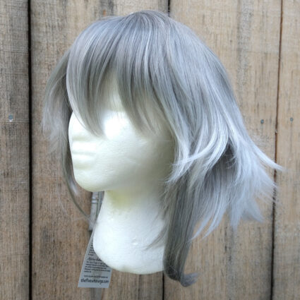 Alhaitham cosplay wig side view