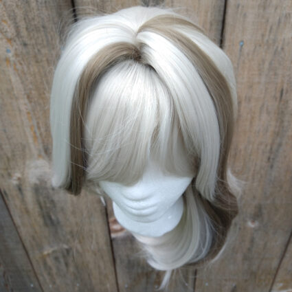 Arven cosplay wig top view