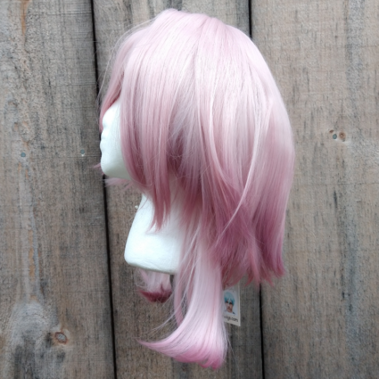 March 7th cosplay wig side view