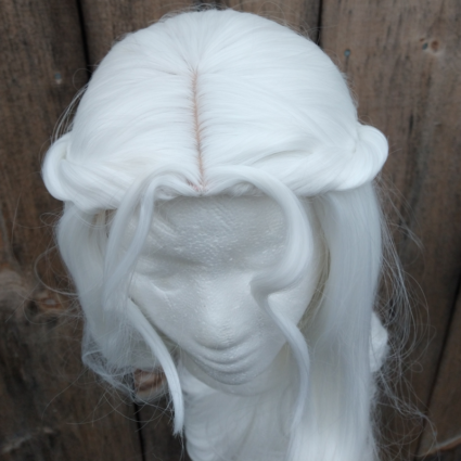 Venat cosplay wig top view