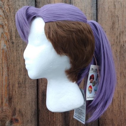 Amity cosplay wig side view