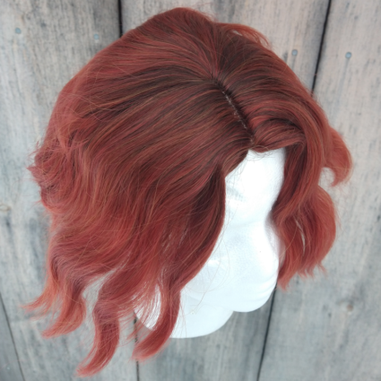 Shanks cosplay wig top view